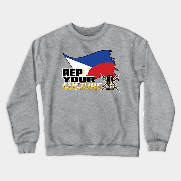 The Rep Your Culture Line: Philippines Crewneck Sweatshirt by The Culture Marauders